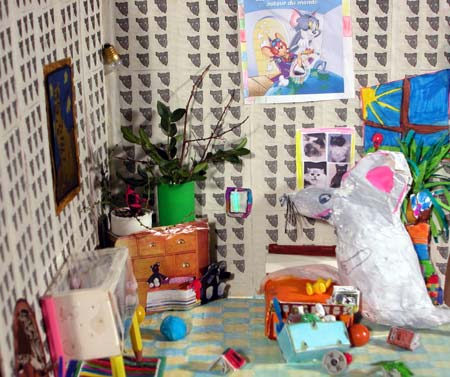 La chambre vue de gauche