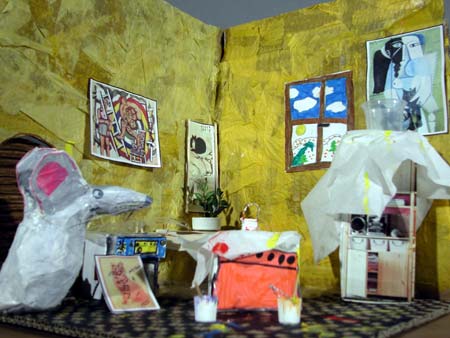 La cuisine vue de face