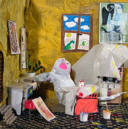 La cuisine vue de gauche